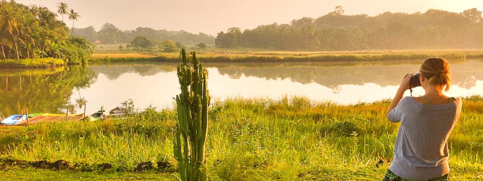 Scenic landscape of Pomburpa-Olaulim
